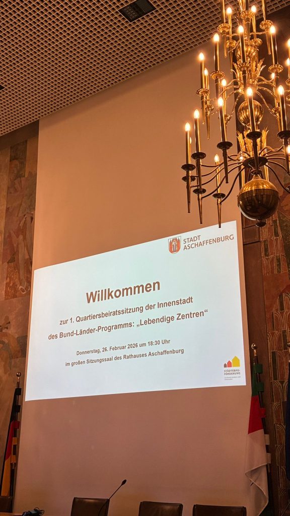 Am 26.2. stand die erste Sitzung des neuen Quartierbeirats an